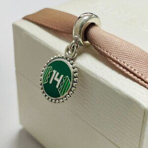 Pandora Engraving Mexico Soccer Jersey #14 Charm Pendant